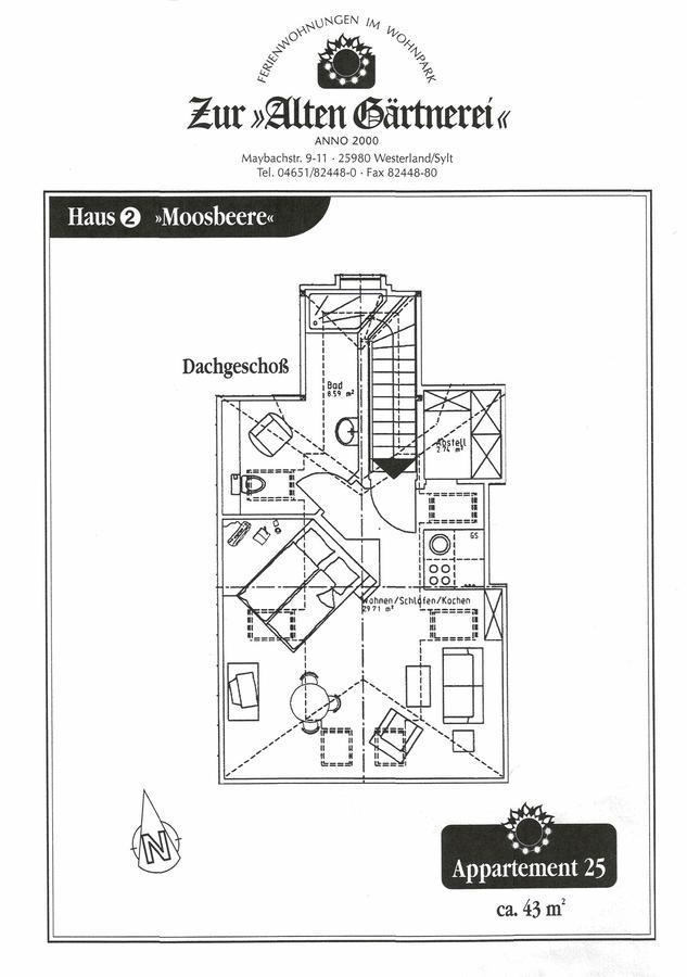Zur Alten Gaertnerei Apartment Westerland